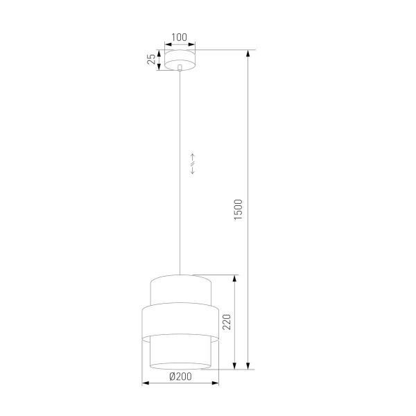 Подвесной светильник TK Lighting 5401 Calisto Подвесной светильник TK Lighting 5401 Calisto
