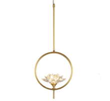 Подвесной светильник Loft-Concept Светильники Хрустальный Цветок Лотоса Clear Glass Lotus Lamp   40.3174-0