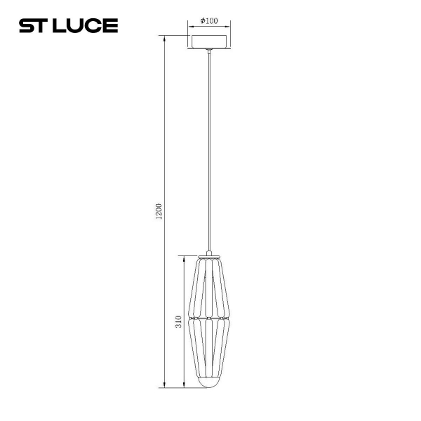 Подвесной светильник ST Luce Ciara SL1242.103.01 Подвесной светильник ST Luce Ciara SL1242.103.01