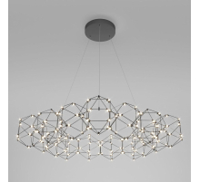 Подвесной светодиодный светильник Eurosvet Uma 90169/15 черный жемчуг