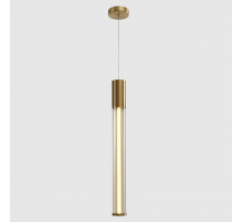 Подвесной светодиодный светильник Crystal Lux Lineup SP11W Led Brass