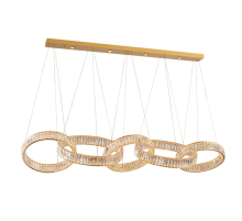 Подвесной светодиодный светильник Newport 8240 8245/S gold NEW М0066966