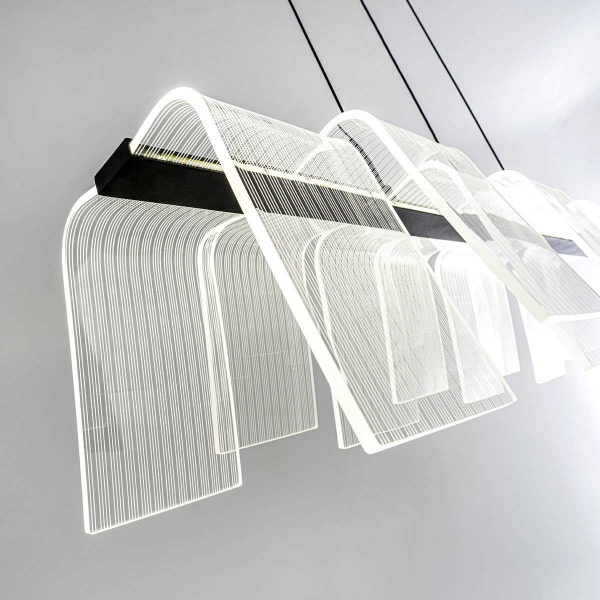 Подвесной cветильник LED4U L7709-970 BK Подвесной cветильник LED4U L7709-970 BK