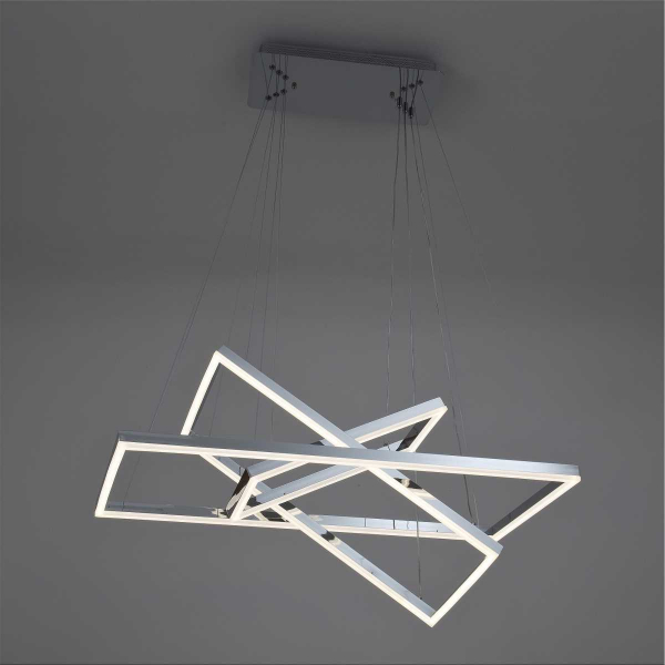 Подвесной cветильник LED4U L11001-3 CR Подвесной cветильник LED4U L11001-3 CR