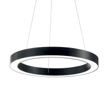 Подвесной светодиодный светильник Ideal Lux Oracle D60 Round Nero 222103