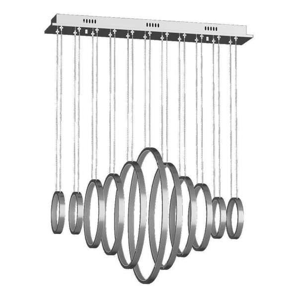 Подвесной светодиодный светильник DesignLed Anch Spring AD14036-11A-CH 002039 Подвесной светодиодный светильник DesignLed Anch Spring AD14036-11A-CH 002039