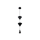Подвесной светодиодный светильник Kink Light Риви 08481-3A,19