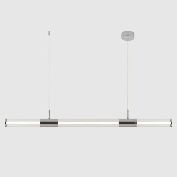Подвесной светодиодный светильник Crystal Lux Lineup SP24W Led Chrome Подвесной светодиодный светильник Crystal Lux Lineup SP24W Led Chrome