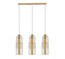 Подвесной светильник ЭкономСвет 30117/3GD AMB