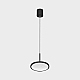 Подвесной светодиодный светильник Italline IT08-8022 black 3000K