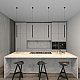 Подвесной светодиодный светильник Denkirs Glingor DK4303-BK