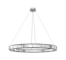 Подвесной светодиодный светильник Loft IT Crystal ring 10135/1000 Chrome