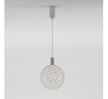 Подвесной светодиодный светильник Eurosvet Gemini 90353/1 хром