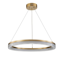 Подвесной светодиодный светильник Indigo Perfetto 14011/1P Brass V000065L