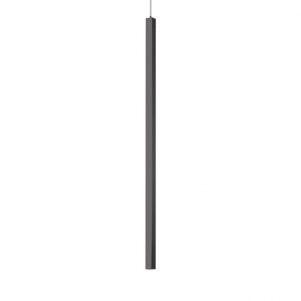 Подвесной светодиодный светильник Ideal Lux Ultrathin D100 Square Nero 194196 Подвесной светодиодный светильник Ideal Lux Ultrathin D100 Square Nero 194196