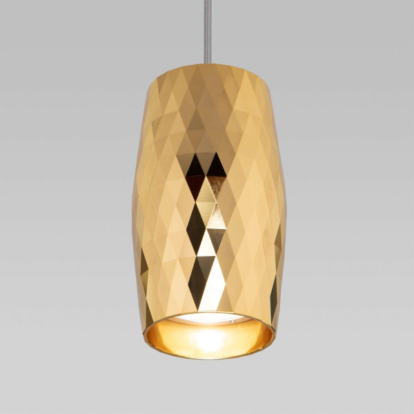 Подвесной светодиодный светильник Eurosvet Bonaldo 50246/1 Led золото Подвесной светодиодный светильник Eurosvet Bonaldo 50246/1 Led золото