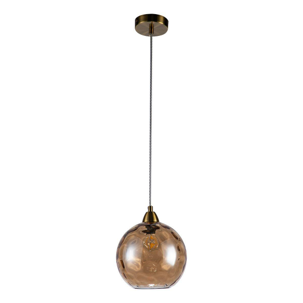 Подвесной светильник Indigo Memoria 11003/1P Cognac V000089 Подвесной светильник Indigo Memoria 11003/1P Cognac V000089