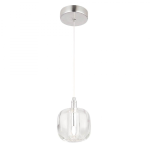 Подвесной светильник Crystal Lux Box SP1 Chrome/Transparent