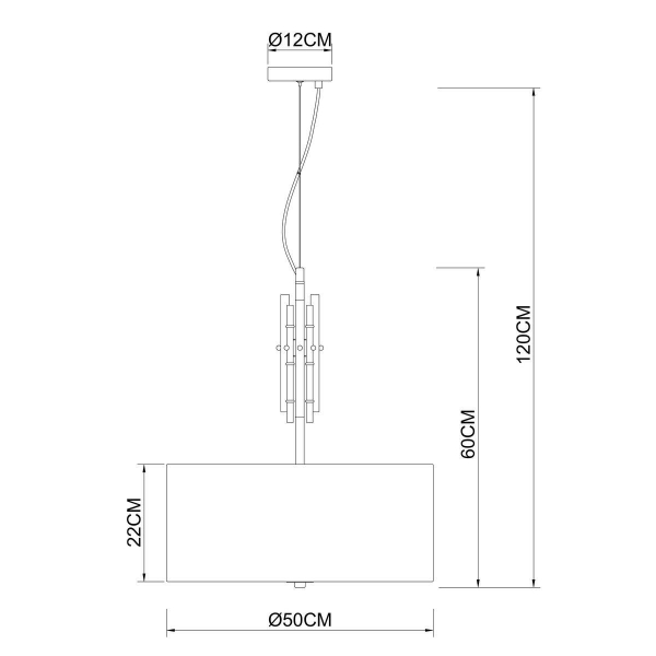 Подвесной светильник Arte Lamp Taygeta A4097SP-5CC Подвесной светильник Arte Lamp Taygeta A4097SP-5CC