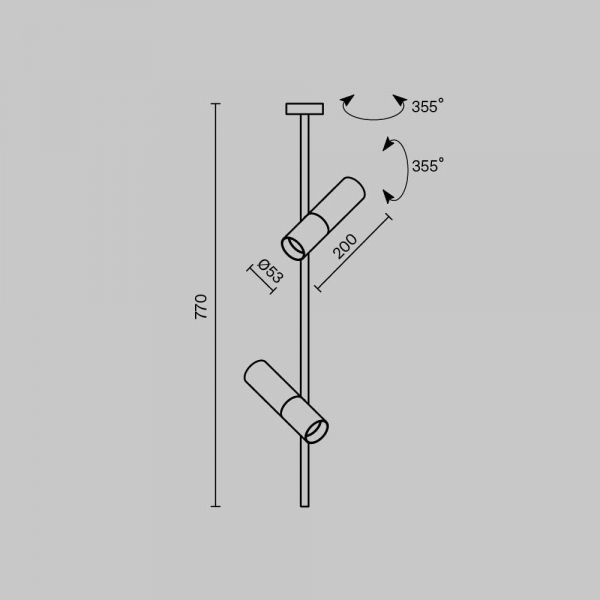 Подвесной светильник Maytoni Elti C021CL-02B Подвесной светильник Maytoni Elti C021CL-02B