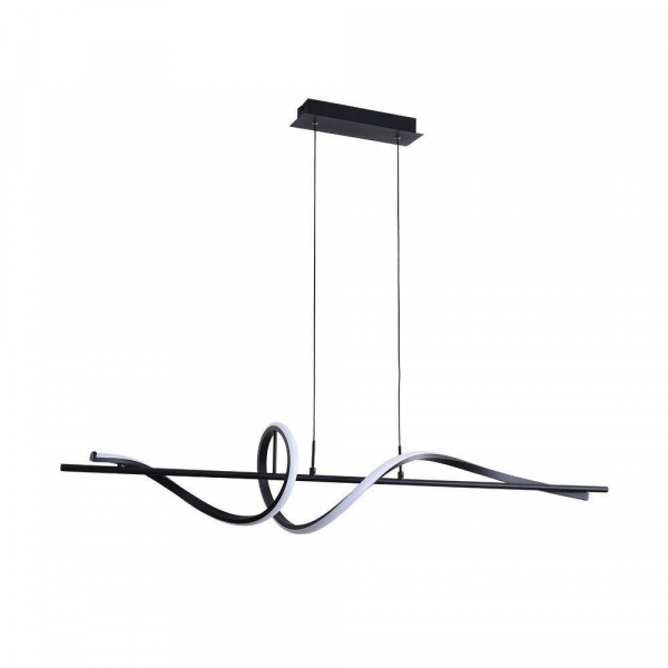 Подвесной светодиодный светильник Arte Lamp Twisted A4587SP-30BK Подвесной светодиодный светильник Arte Lamp Twisted A4587SP-30BK