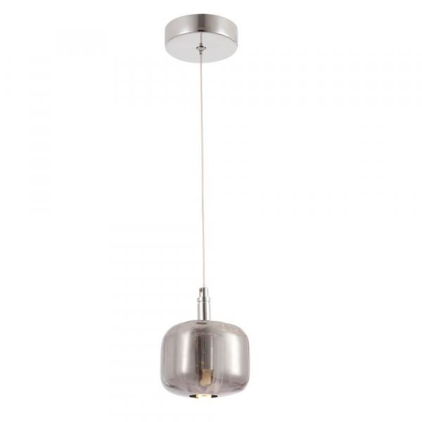 Подвесной светильник Crystal Lux Box SP1 Chrome/Smoke Подвесной светильник Crystal Lux Box SP1 Chrome/Smoke