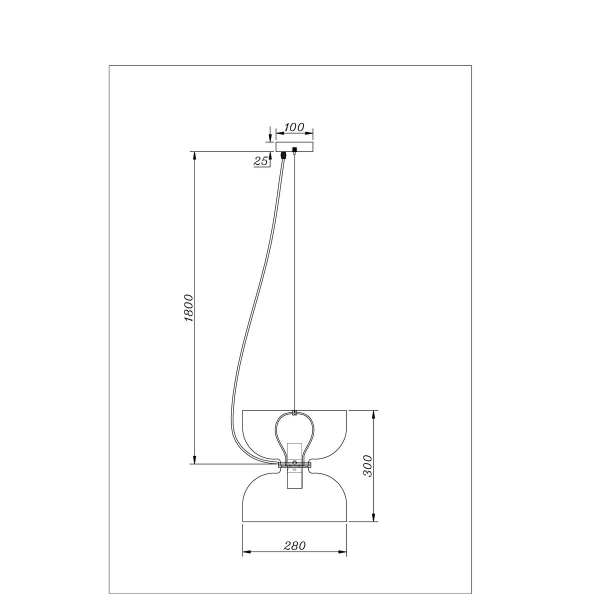 Подвесной светильник Divinare Paola 5865/06 SP-1