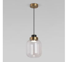 Подвесной светодиодный светильник Eurosvet Jeffry 50240/1 Led прозрачный