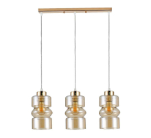 Подвесной светильник ЭкономСвет 30114/3GD AMB