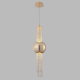 Подвесной светодиодный светильник Crystal Lux Navajo SP3W Led Gold