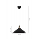 Подвесной светильник Toplight Delilah TL1606H-01BK