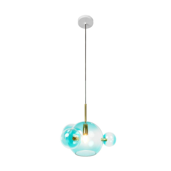 Подвесной светильник Loft IT Bolle 2027-P4 Blue mini Подвесной светильник Loft IT Bolle 2027-P4 Blue mini