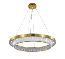 Подвесной светодиодный светильник Indigo Riva 12045/1P Brass V000102L