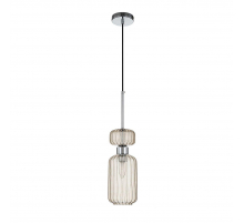 Подвесной светильник Escada Gloss 1141/1S Chrome/Beige