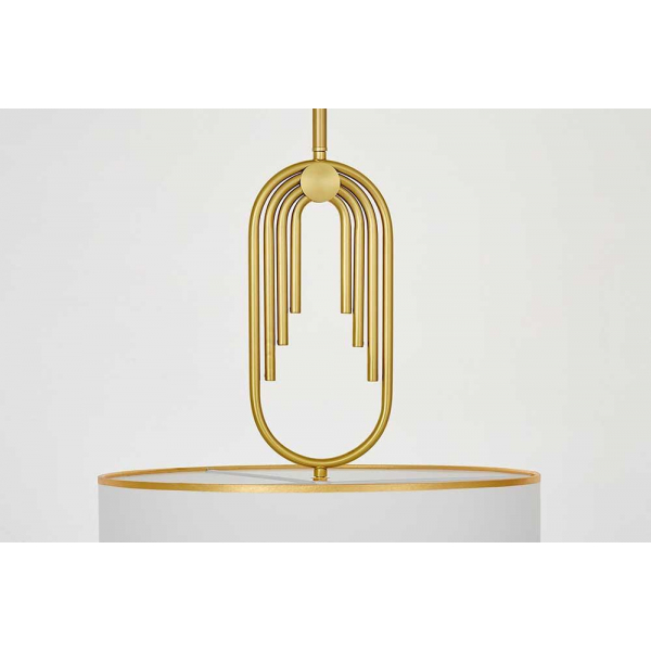 Подвесной светильник Lumina Deco Zanetti LDP 5522-3 WT+MD Подвесной светильник Lumina Deco Zanetti LDP 5522-3 WT+MD