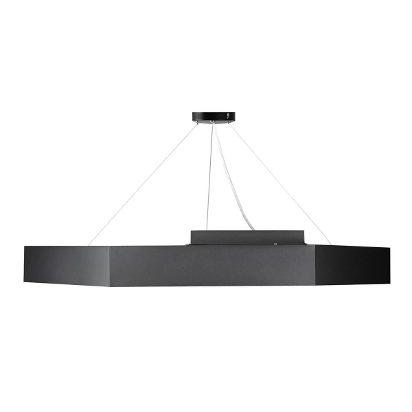Подвесной светодиодный cветильник Geometria ЭРА Hexagon SPO-124-B-40K-051 51Вт 4000К черный Б0050557 Подвесной светодиодный cветильник Geometria ЭРА Hexagon SPO-124-B-40K-051 51Вт 4000К черный Б0050557