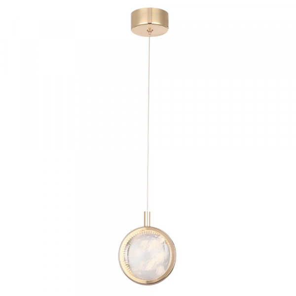 Подвесной светодиодный светильник Crystal Lux Cielo SP6W Led Gold Подвесной светодиодный светильник Crystal Lux Cielo SP6W Led Gold