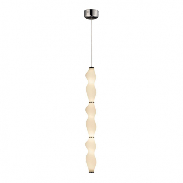 Подвесной светодиодный светильник Lumina Deco Signia LDP 6833-3 CHR+WT Подвесной светодиодный светильник Lumina Deco Signia LDP 6833-3 CHR+WT