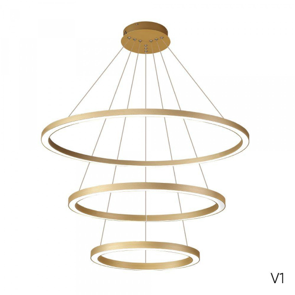 Подвесной светодиодный светильник Crystal Lux Fortuna SP158W Led Gold Подвесной светодиодный светильник Crystal Lux Fortuna SP158W Led Gold