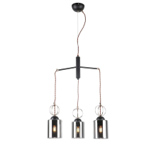 Подвесной светильник IMEX MD.0103-3-S BK+FGD