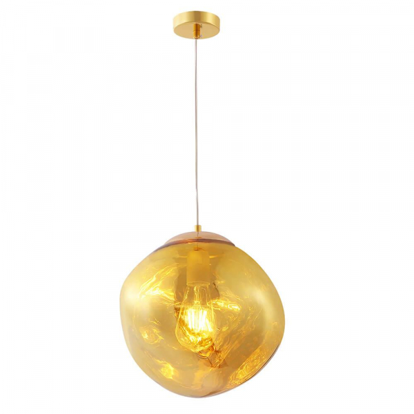 Подвесной светильник Crystal Lux Malaga SP1 D280 Gold Подвесной светильник Crystal Lux Malaga SP1 D280 Gold
