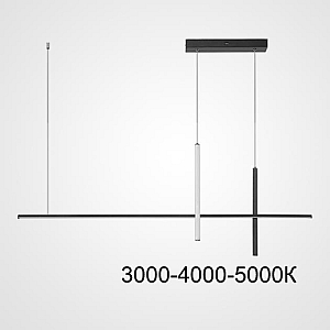 Подвесной светильник Imperium Loft Squirrel L120 Black Трехцветный Свет 220666-23