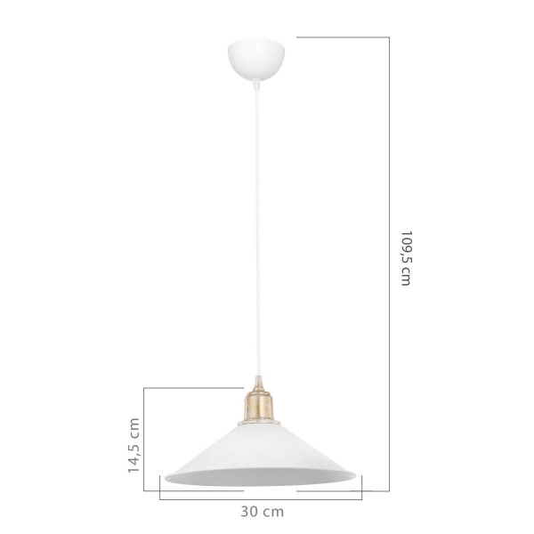 Подвесной светильник Toplight Delilah TL1606H-01WH Подвесной светильник Toplight Delilah TL1606H-01WH
