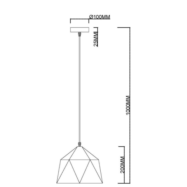 Подвесной светильник MyFar Brigitte MR1400-1P Подвесной светильник MyFar Brigitte MR1400-1P