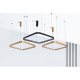 Подвесной светодиодный светильник Italline IT013-6024 gold 3000K