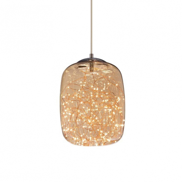 Подвесной светодиодный светильник Lumina Deco Daisy LDP 6824-220 CHR+AMB Подвесной светодиодный светильник Lumina Deco Daisy LDP 6824-220 CHR+AMB