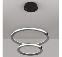 Подвесной светодиодный светильник iLedex Vision 9225-6+4SD GR+BK