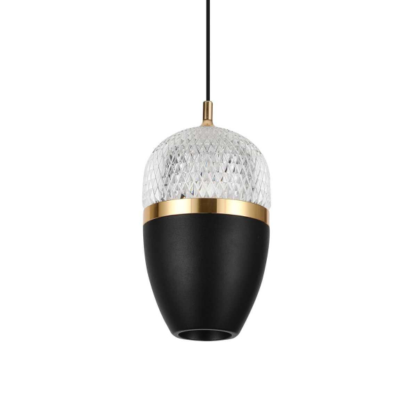 Подвесной светильник LED4U L8754-1 BK Подвесной светильник LED4U L8754-1 BK