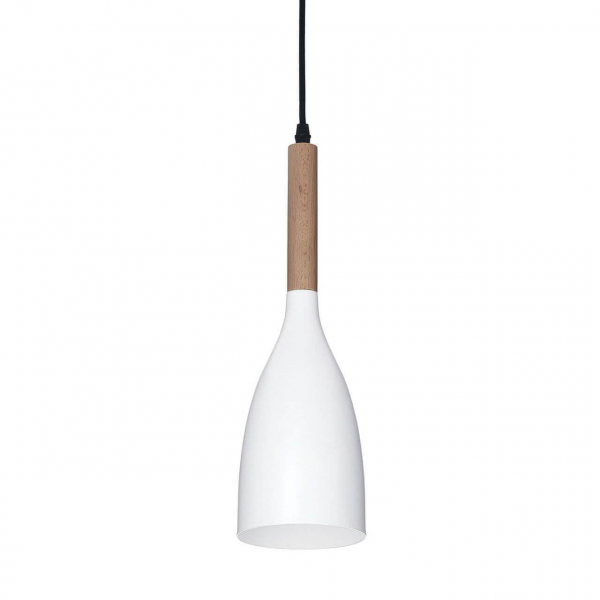 Подвесной светильник Ideal Lux Manhattan SP1 Bianco 110745 Подвесной светильник Ideal Lux Manhattan SP1 Bianco 110745