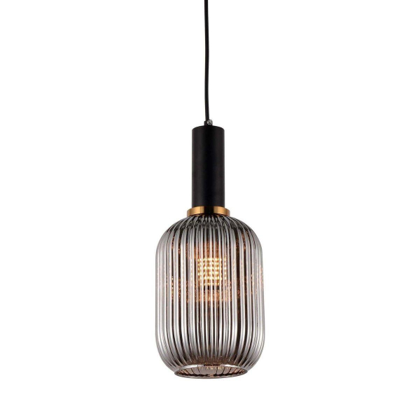 Подвесной светильник Lumina Deco Rico LDP 1218-1 GY+BK Подвесной светильник Lumina Deco Rico LDP 1218-1 GY+BK